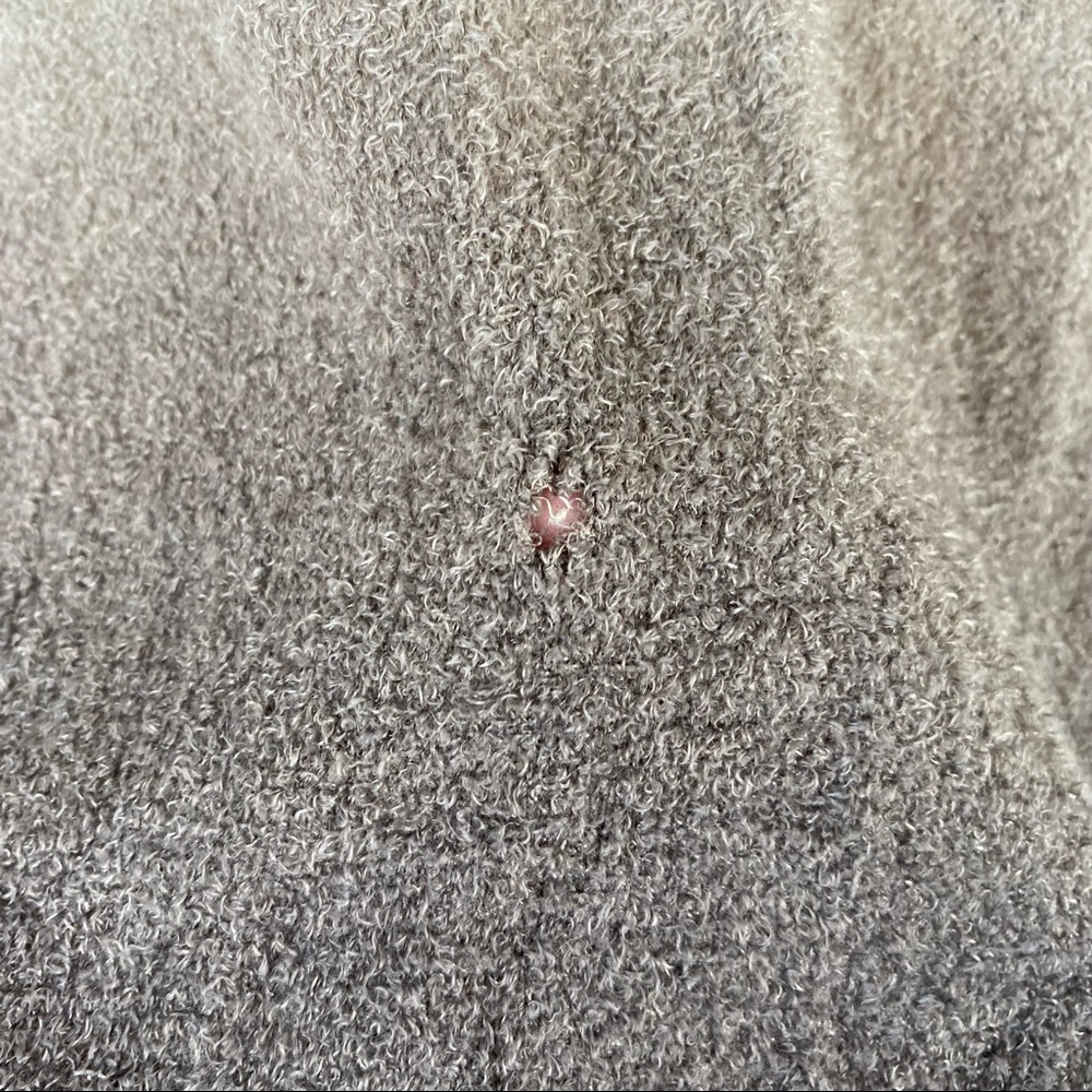 Barefoot Dreams Ombré Cozy Chic Draped Front Calypso Cardigan Sweater - Picture 7 of 8